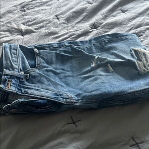 Aeropostale Blue Straight Leg Women Jeans